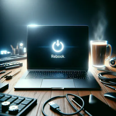 パソコン強制再起動で一瞬で復旧する手順