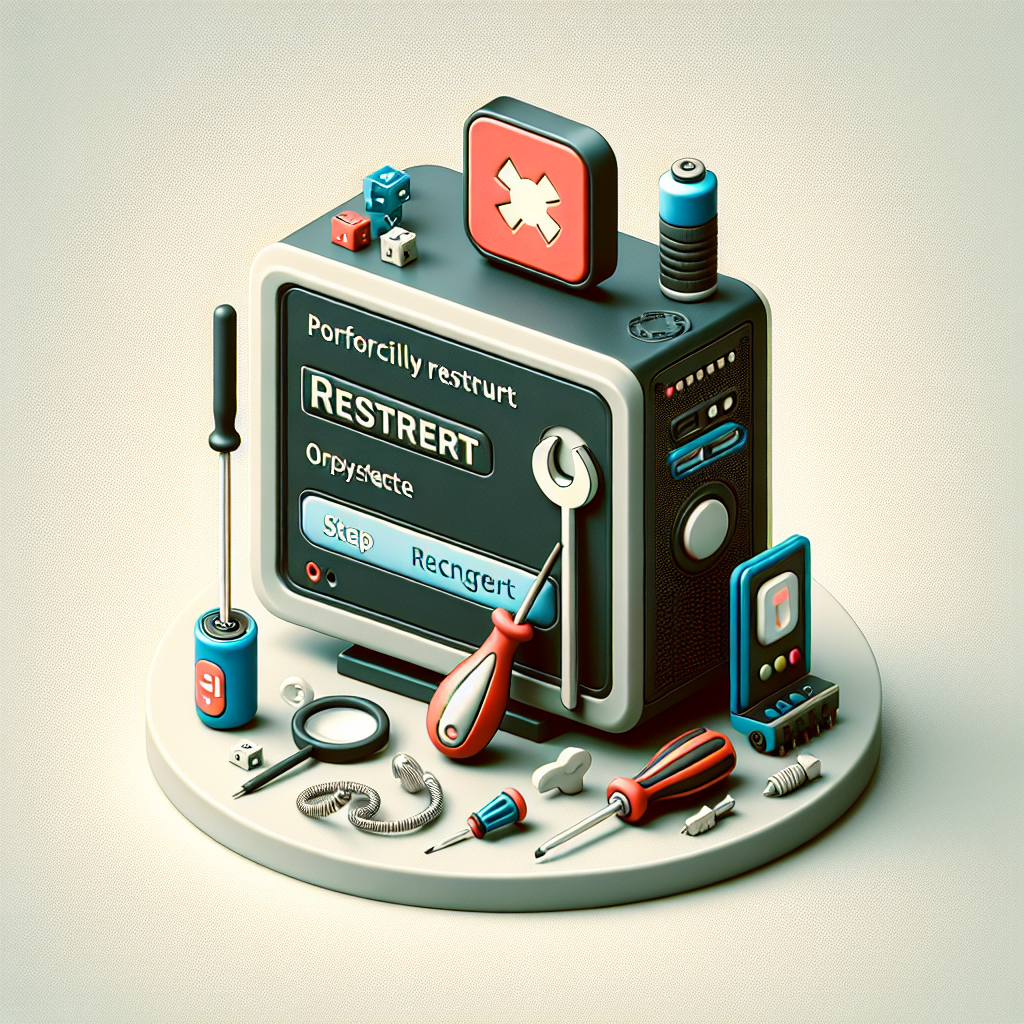 PC強制再起動の正しいやり方｜段階的な対処法を解説