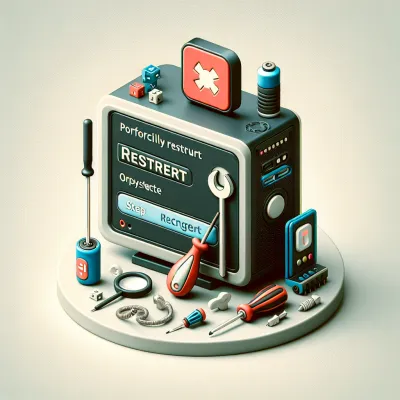 PC強制再起動の正しいやり方｜段階的な対処法を解説