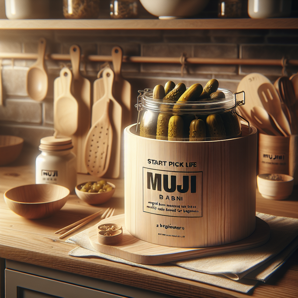 無印ぬか床で初心者も簡単に始めるぬか漬け生活