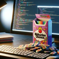 ビックリマンチョコ風シール、ChatGPTで作る方法