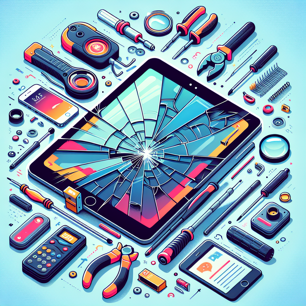 割れた画面の修理選択肢と結論